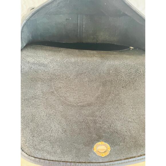 Vintage Coach City cream Bag leather Cross body city bag, Shoulder bag #9790 - Picture 7 of 11